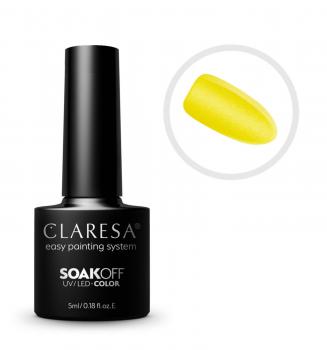 CLARESA Soak OFF UV/LED Gel Mermaid 1 - Yellow, 5 ml